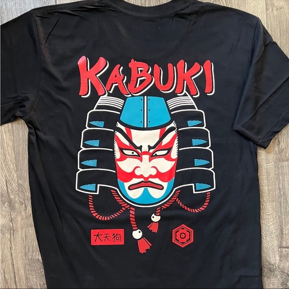 Other - Japanese Kabuki Graphic Black T-Shirt